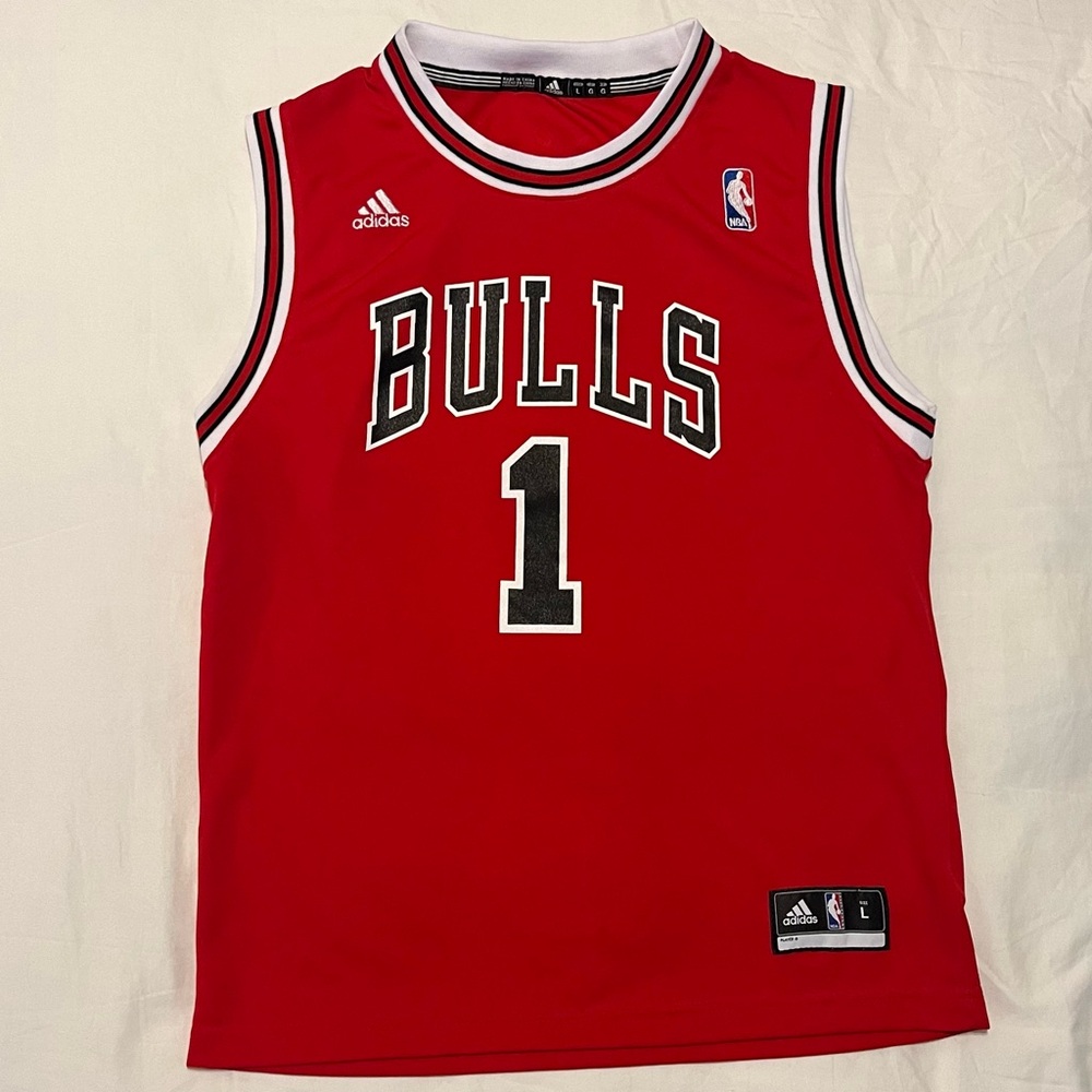 Derrick Rose Chicago Bulls Adidas jersey